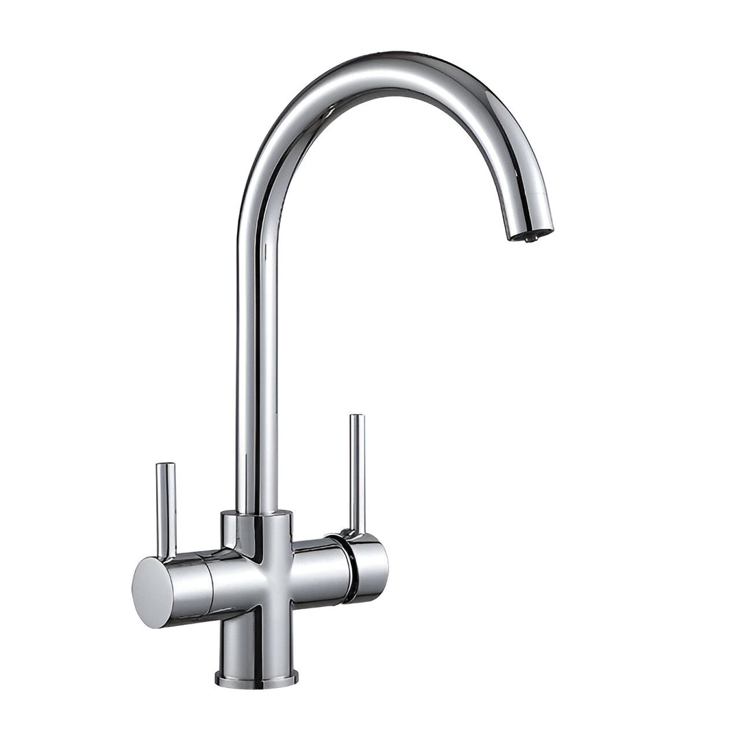 3-Way Filtered Brass Kitchen Faucet