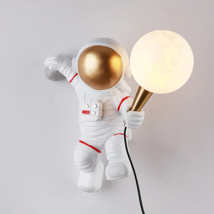 Astronaut Moon-Shade Accent Lamp size comparison