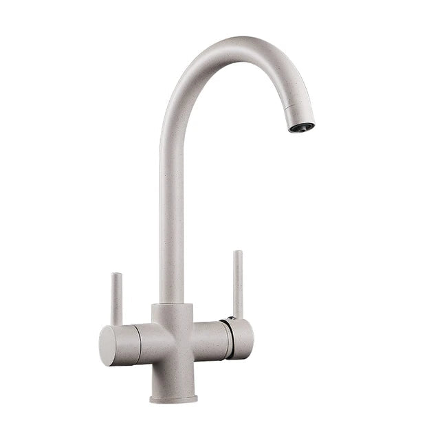 3-Way Filtered Brass Kitchen Faucet