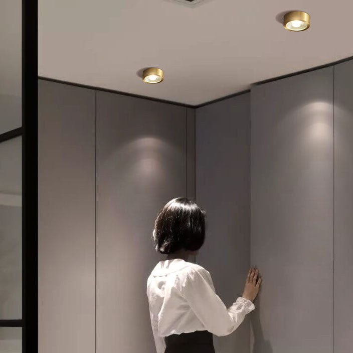 Slim Copper Ceiling Disc