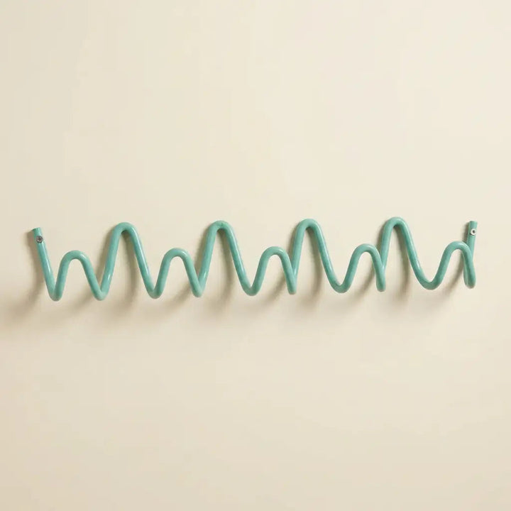 Wavy Iron Wall Coat Hooks