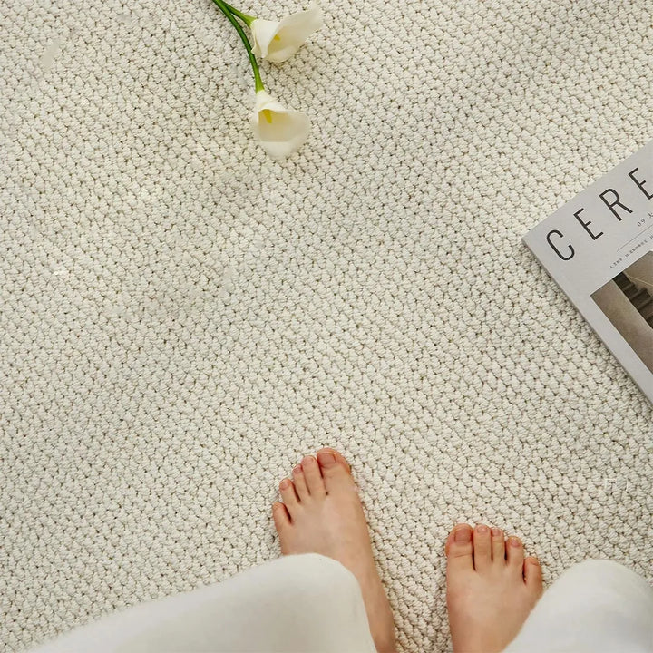 Ultra Absorbent Geometric Door Mat - Indoor Outdoor Entrance Rug for Home