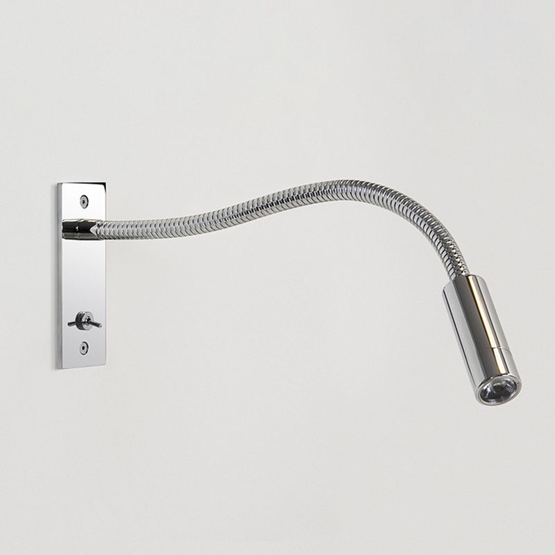 Gooseneck LED Wall Reading Lamp arm extended