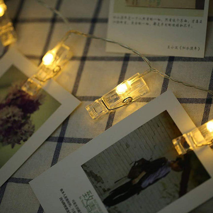 Photo Clip Fairy Lights warm white variant