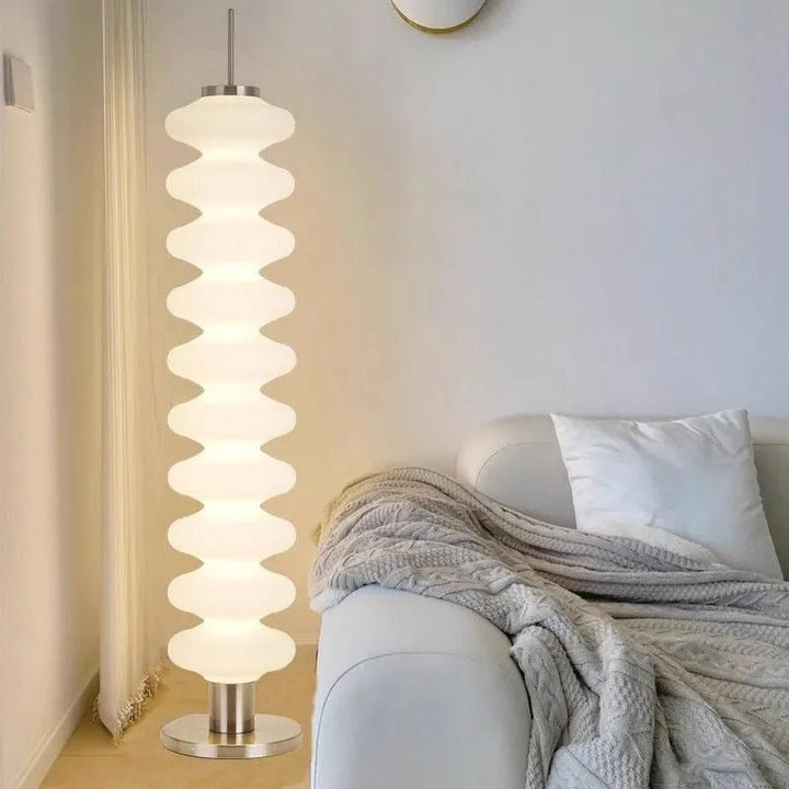 Tiered Acrylic Floor Lamp