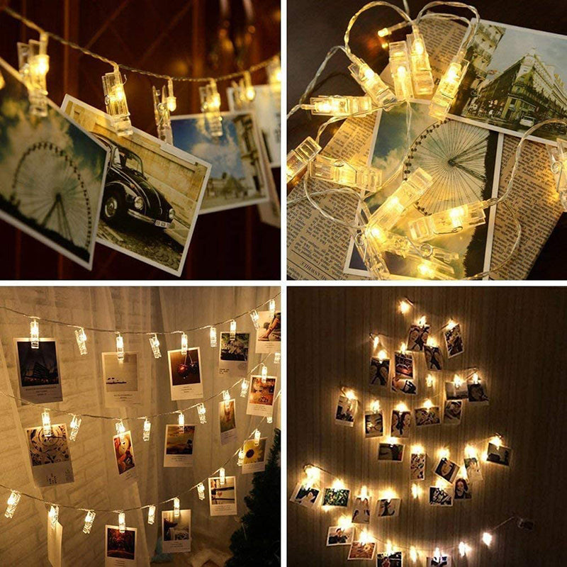 Photo Clip Fairy Lights size chart