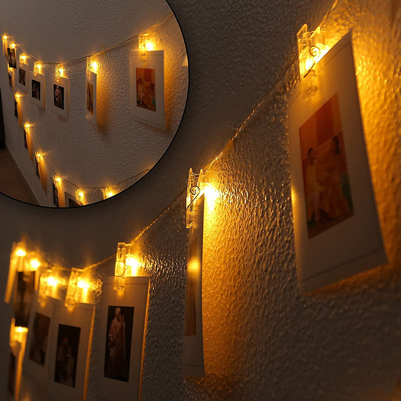 Photo Clip Fairy Lights lifestyle setting