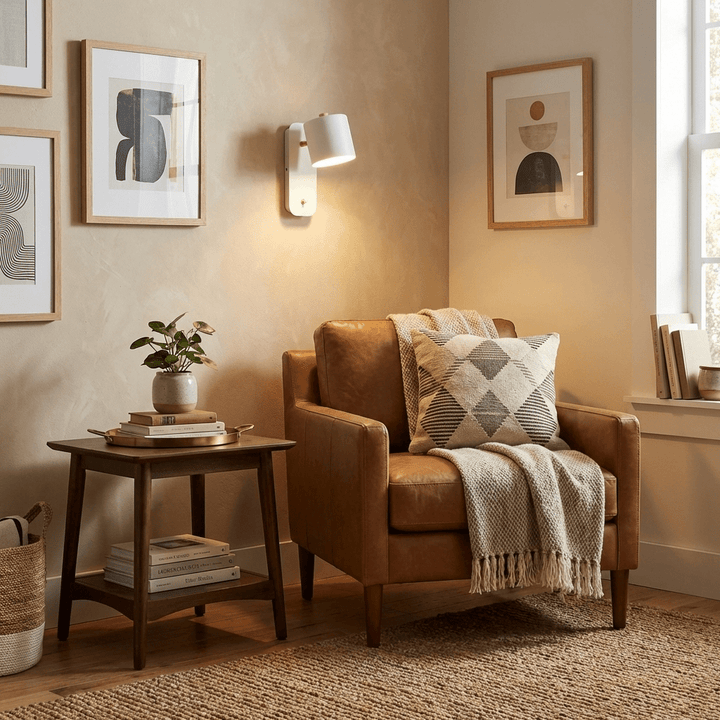 Macaron Swivel Beam Sconce