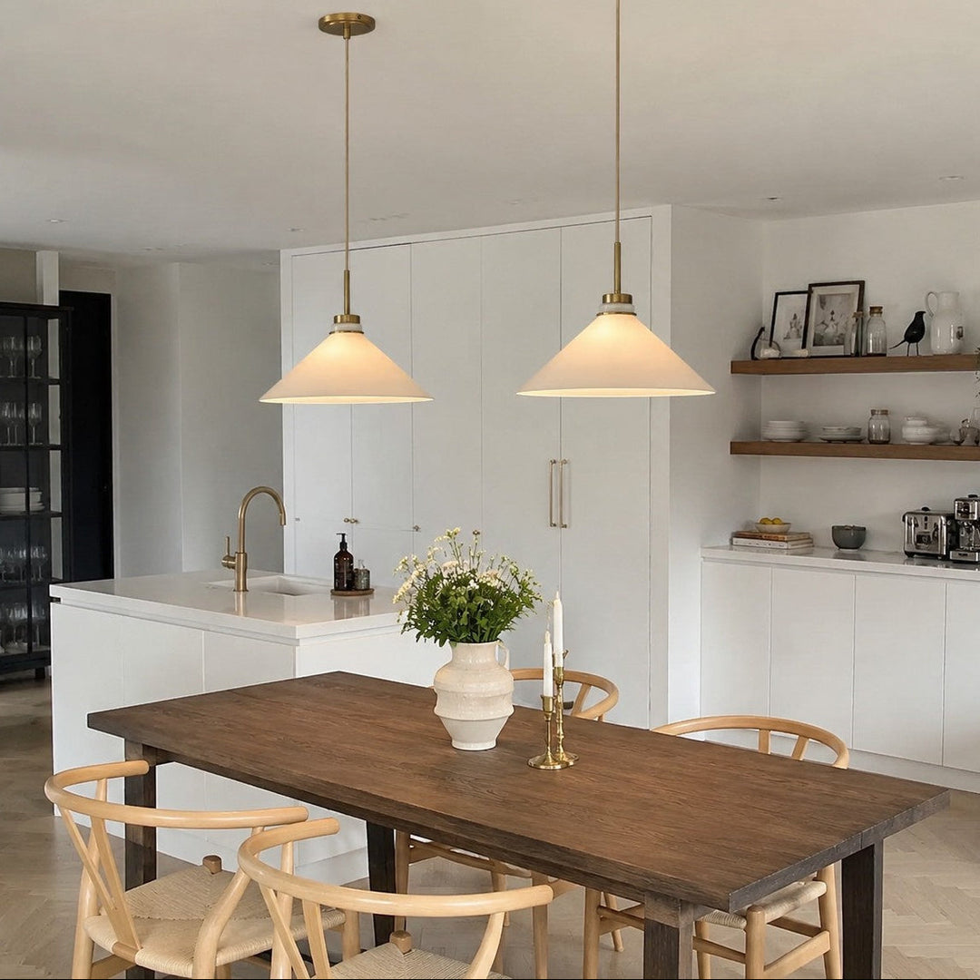 Farmhouse Cone Pendant Light