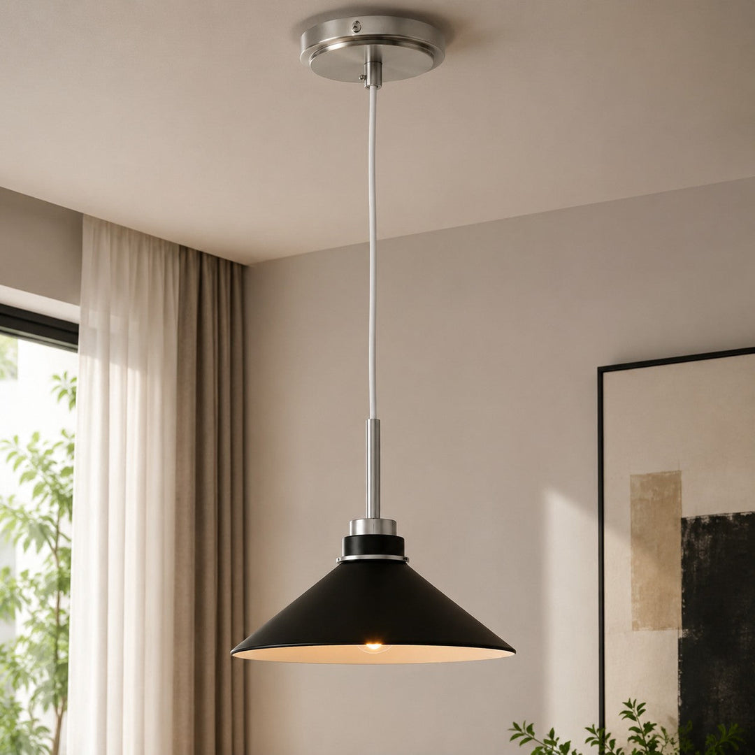 Farmhouse Cone Pendant Light