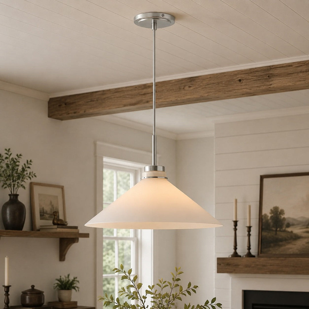 Farmhouse Cone Pendant Light