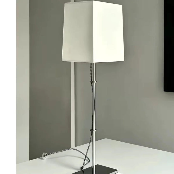 French Old Money Table Lamp full view on table