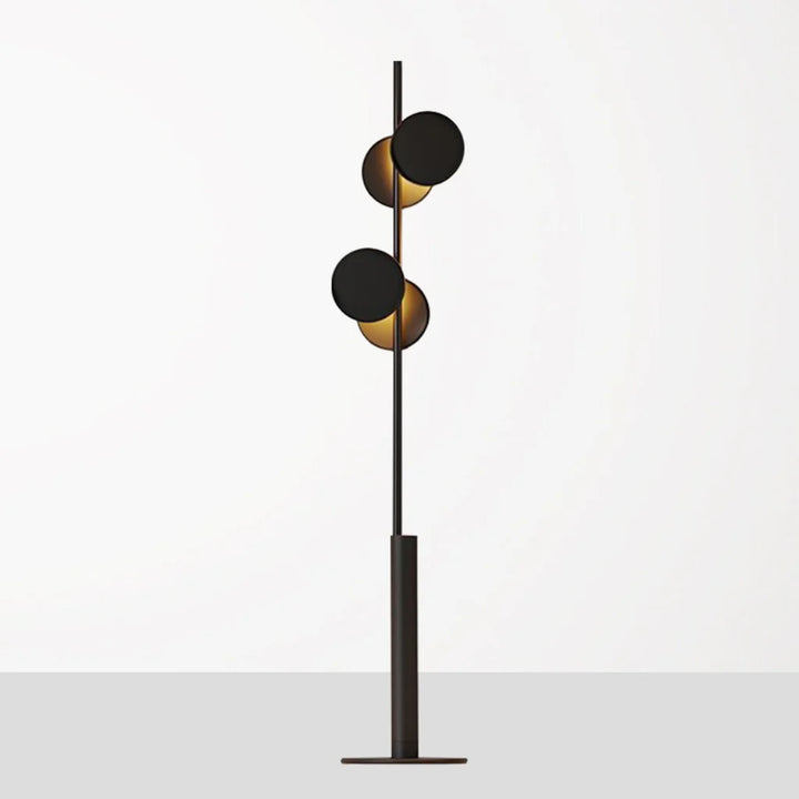 Modern Disc Accent Floor Lamp front view