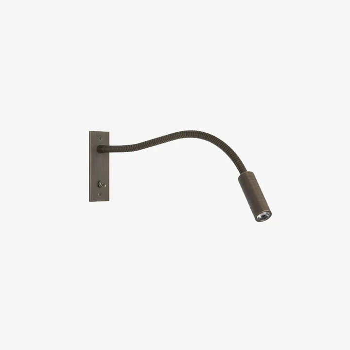 Gooseneck LED Wall Reading Lamp front view