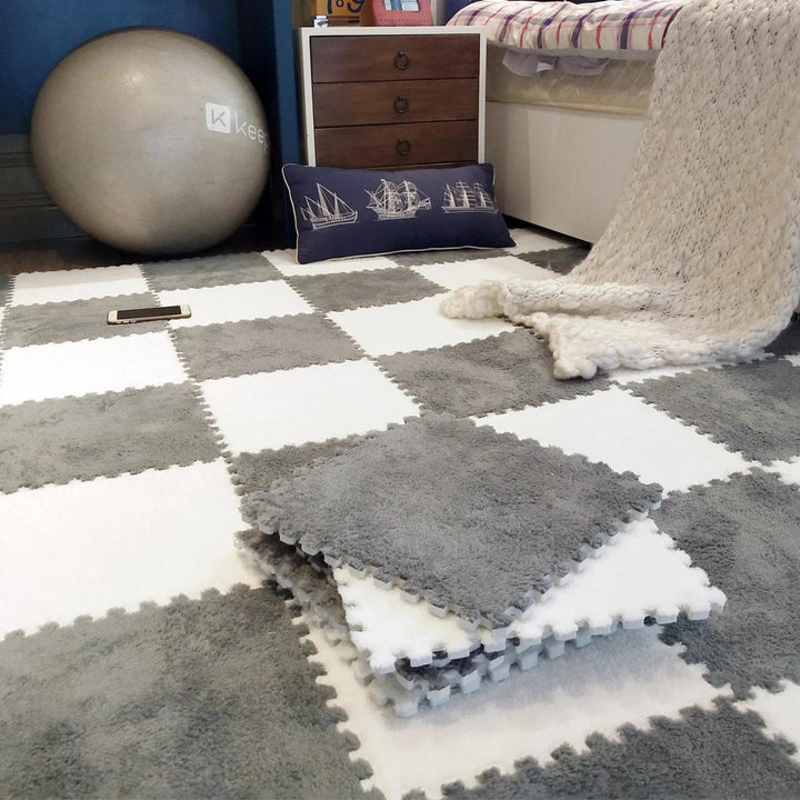 Plush Foam Play Mat Set