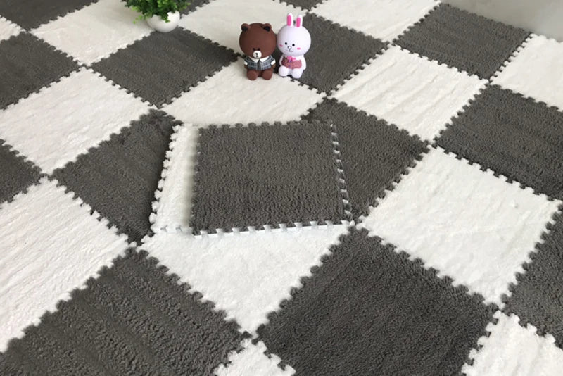 Plush Foam Play Mat Set tile close-up