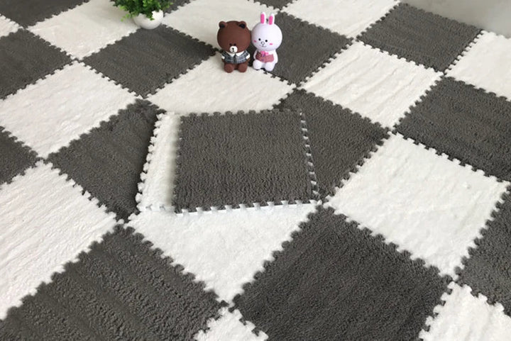 Plush Foam Play Mat Set tile close-up