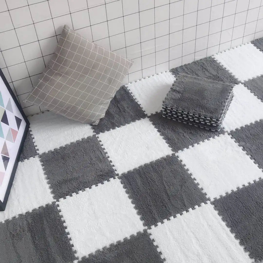 Plush Foam Play Mat Set
