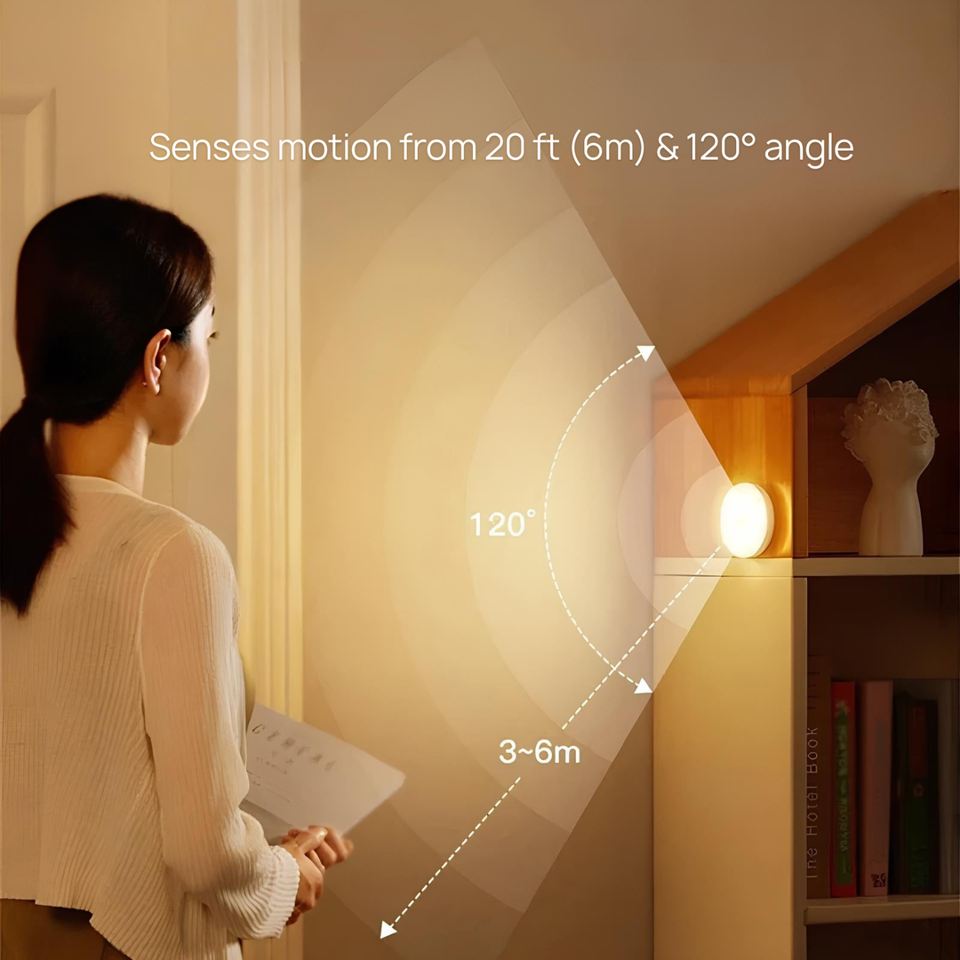 Smart Motion Sensor Dot Light - Easy Stick USB Rechargeable LED Illumination