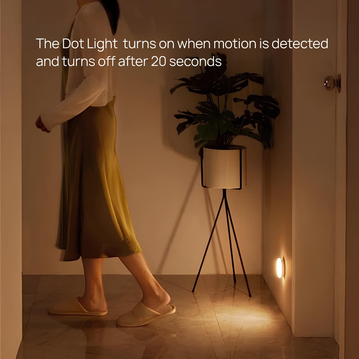 Smart Motion Sensor Dot Light - Easy Stick USB Rechargeable LED Illumination