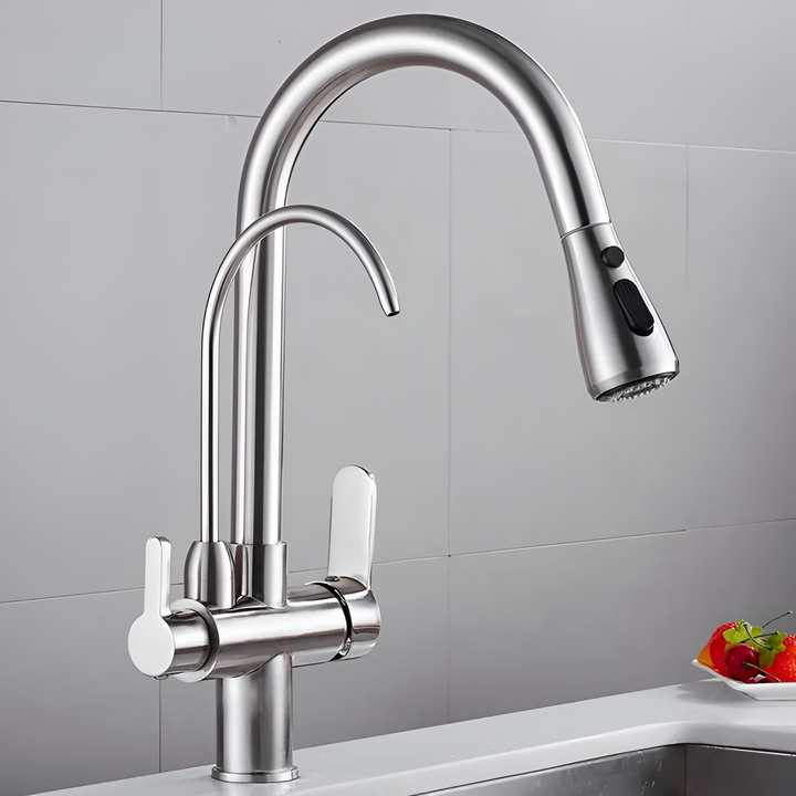 3-Way Filtered Kitchen Faucet full view