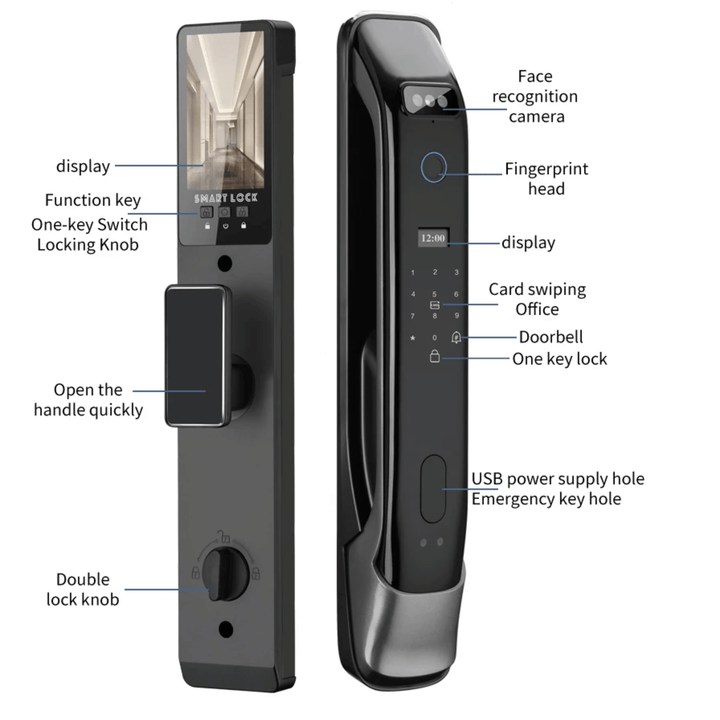 3D Face Recognition Smart Lock 5