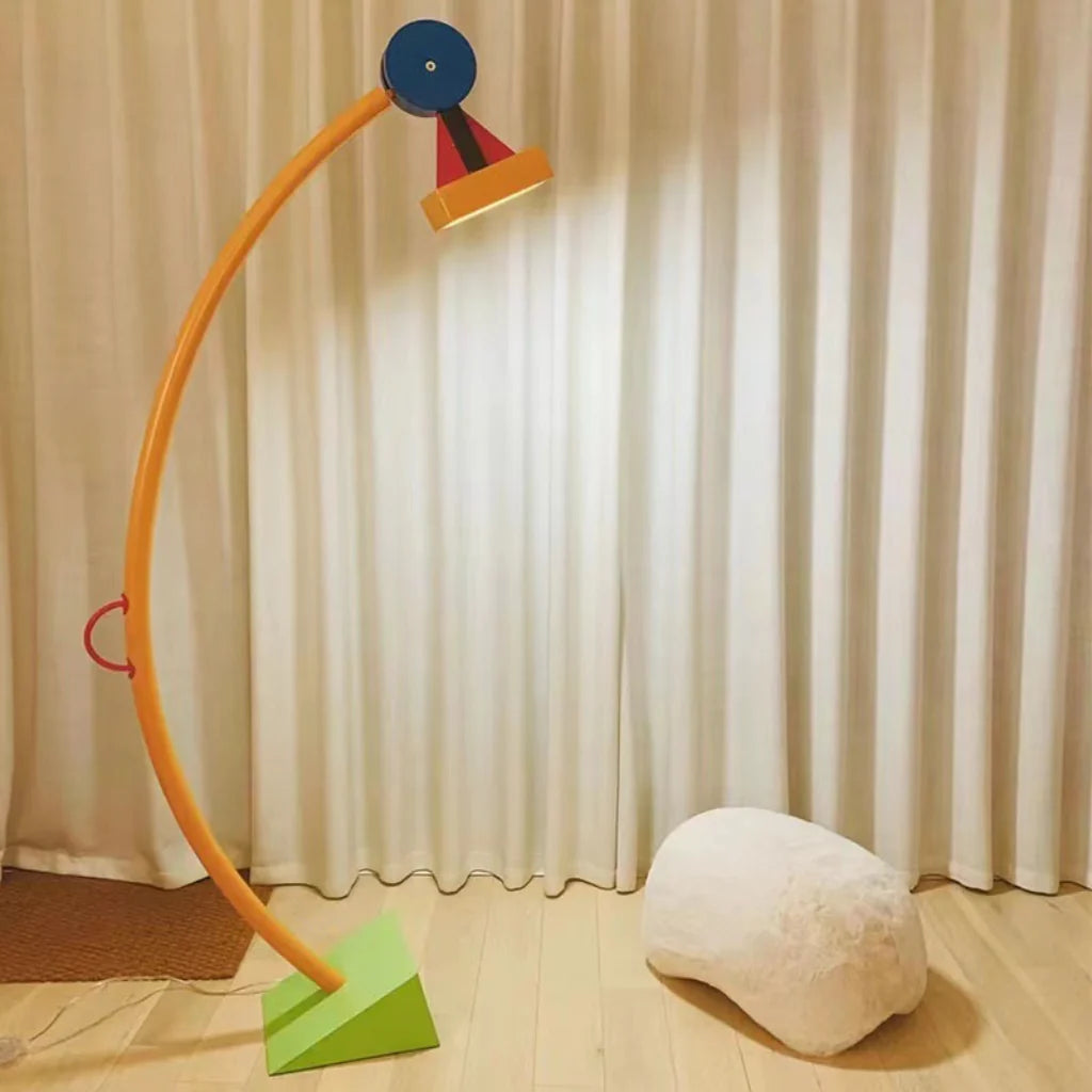 Memphis Cartoon LED Accent Lamp, floor lamp size