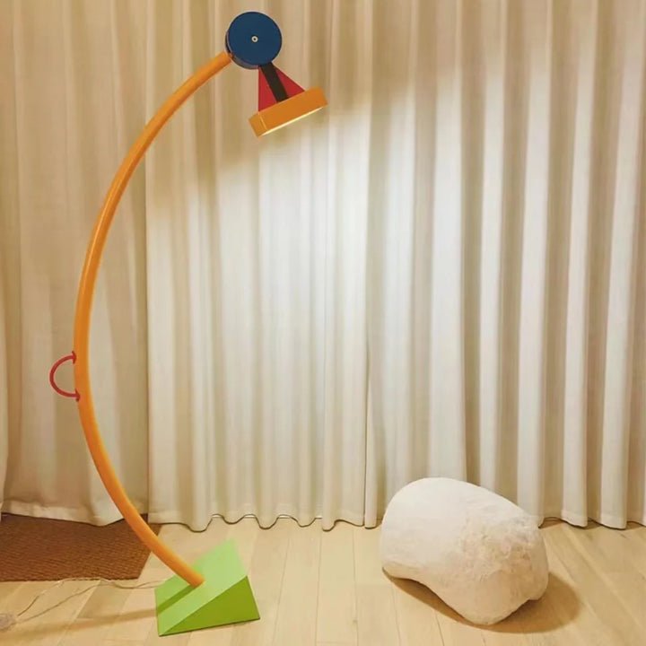 Memphis Cartoon LED Accent Lamp, floor lamp size