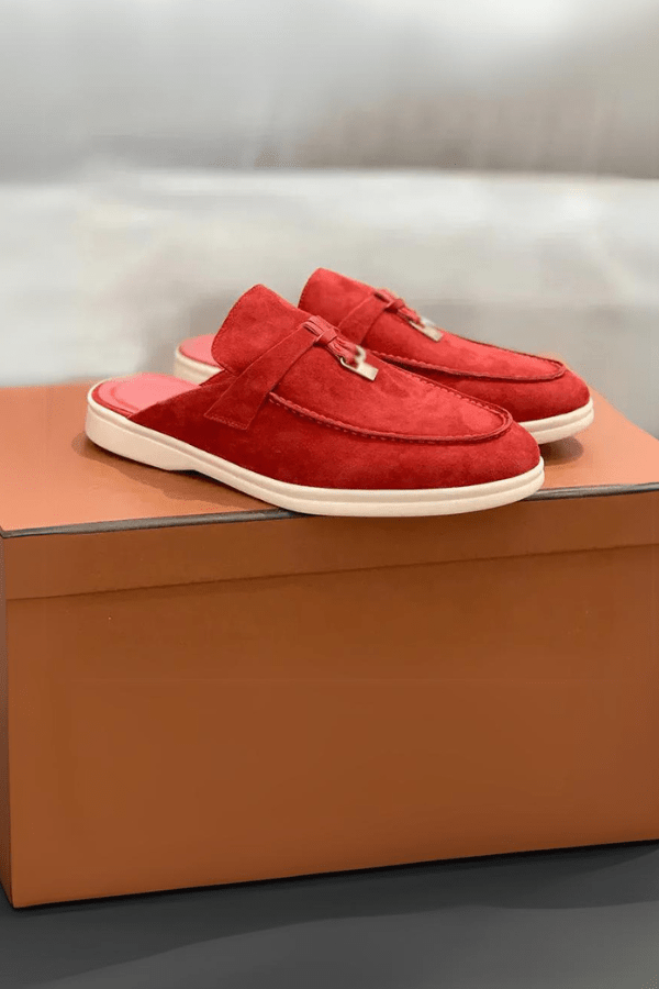 Cushioned Slip-On Loafers color options
