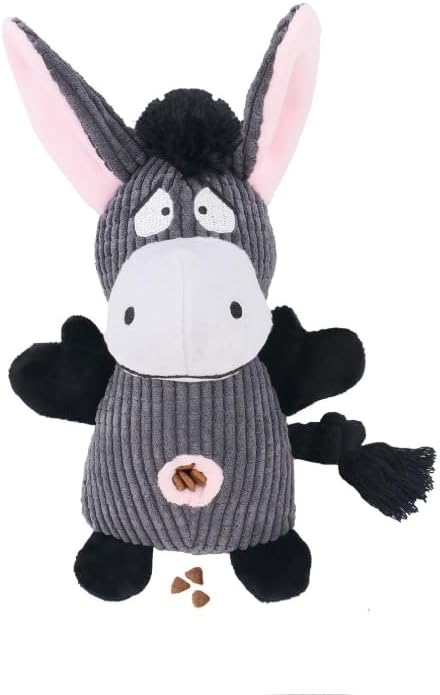 Velvet Plush Squeaker Chew Toy