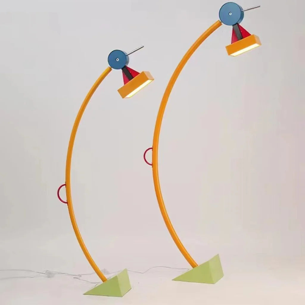 Memphis Cartoon LED Accent Lamp, illuminated