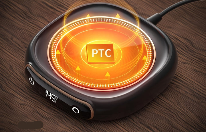 USB Smart Coffee Warmer Pad, Auto Safety Timer for Hot Beverages