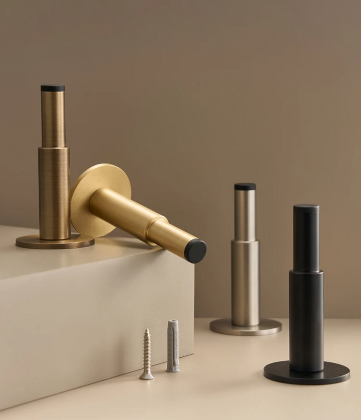 Minimalist Brass Door Stopper product photo