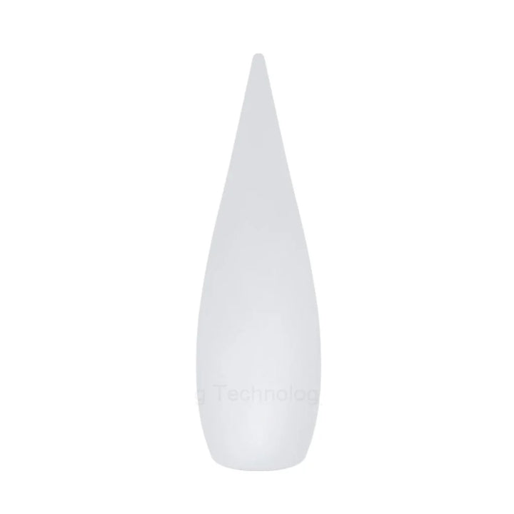 Illuminated Water Drop Outdoor Lamp full silhouette view
