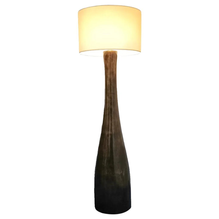 Sculptural Resin Mushroom Lamp lifestyle setting