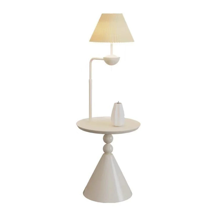 Pleated Shade Side-Table Lamp alternate angle
