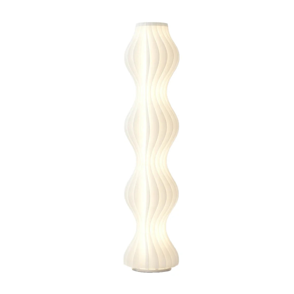 Grass Skirt Wave Floor Lamp size dimensions