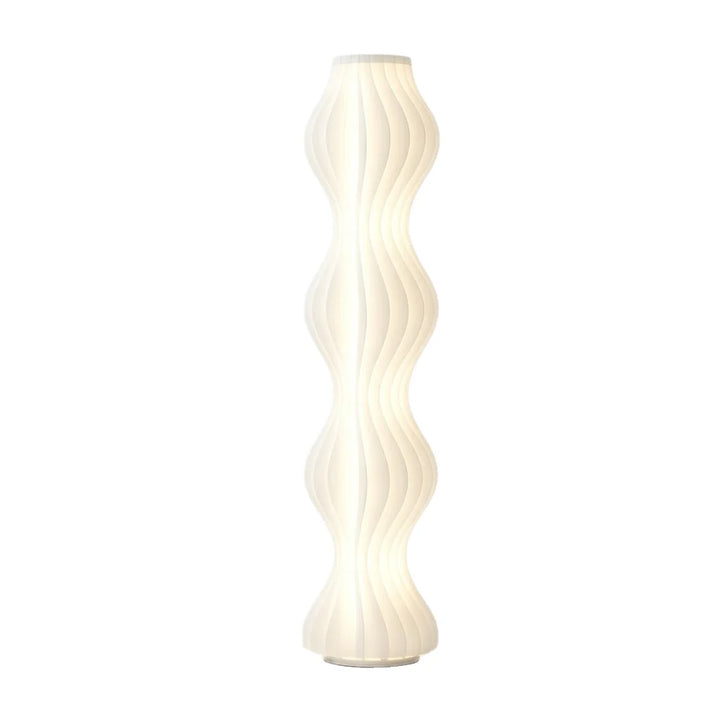 Grass Skirt Wave Floor Lamp size dimensions