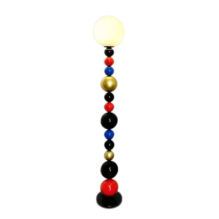 Stacked Glass Orb Floor Lamp orb detail