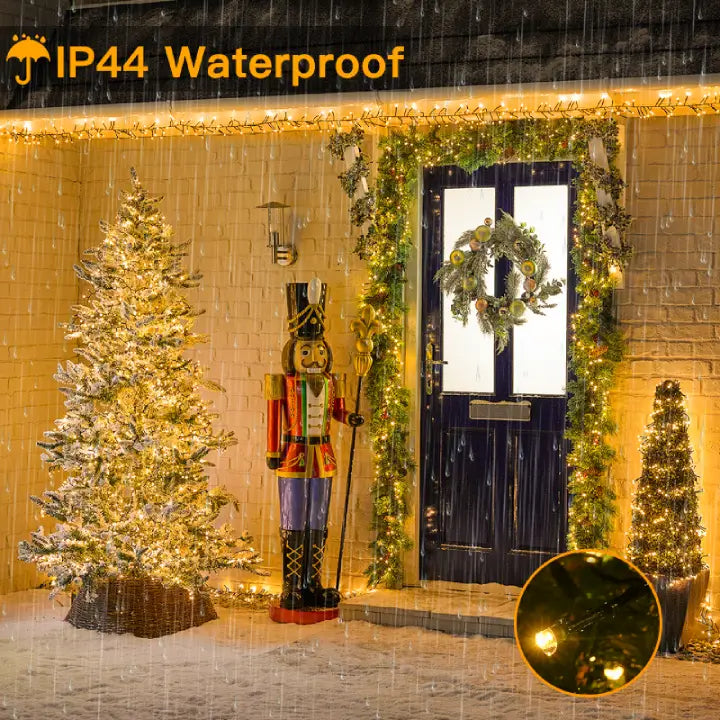 LED Cluster Lights indoor holiday display