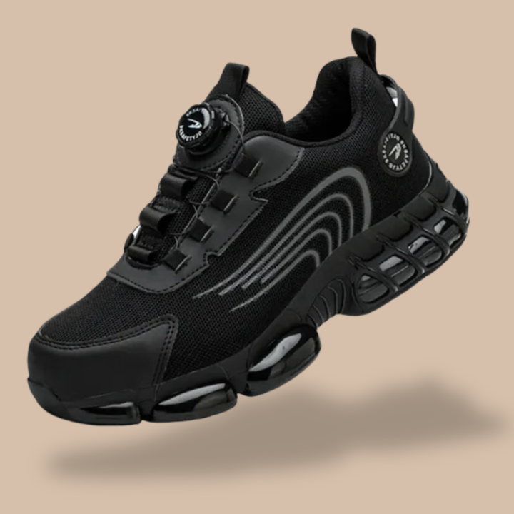 Reinforced-Toe Safety Shoes with Dial Closure
