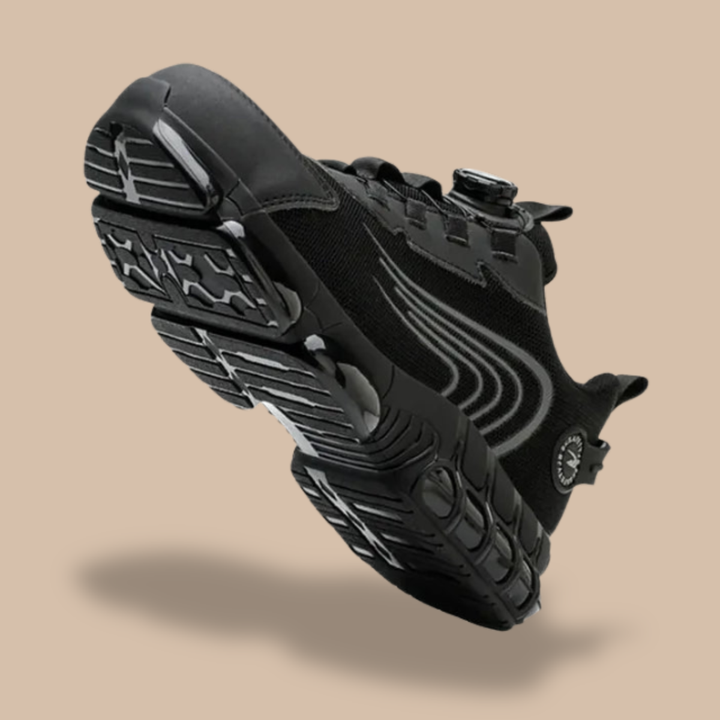 Reinforced-Toe Safety Shoes with Dial Closure