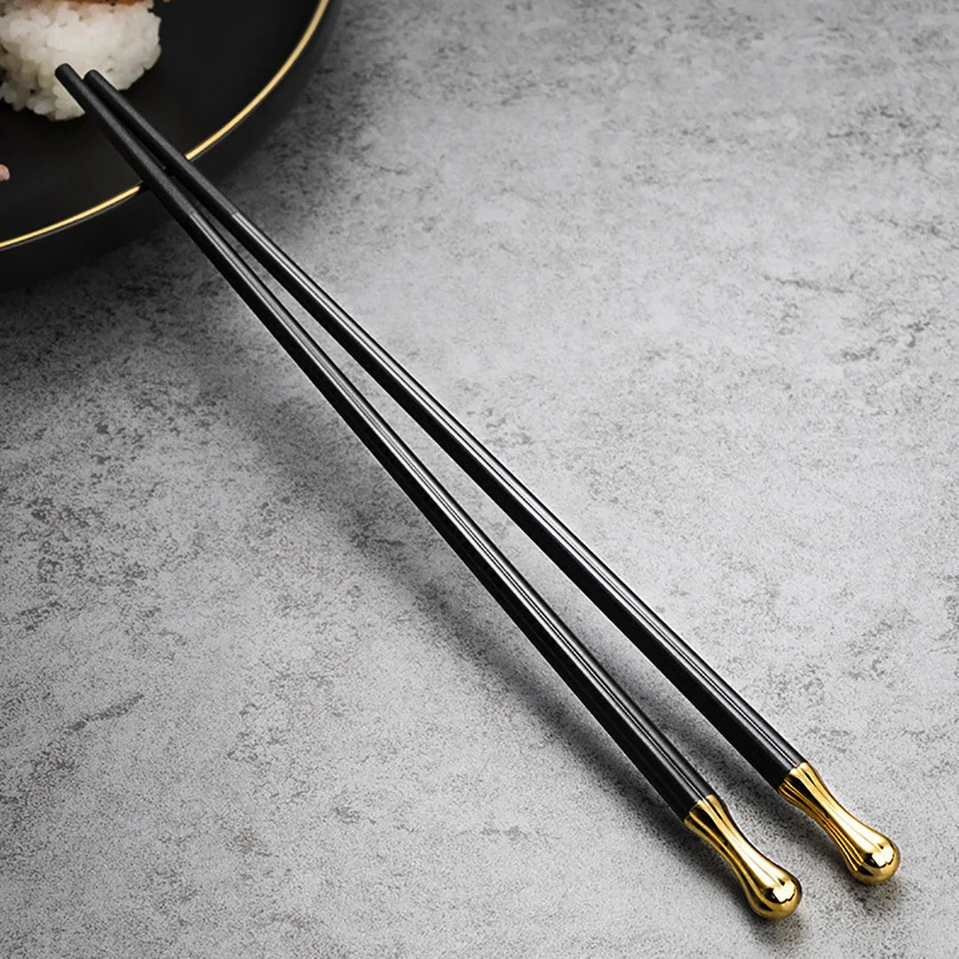 Elegant Metal Chopsticks Set