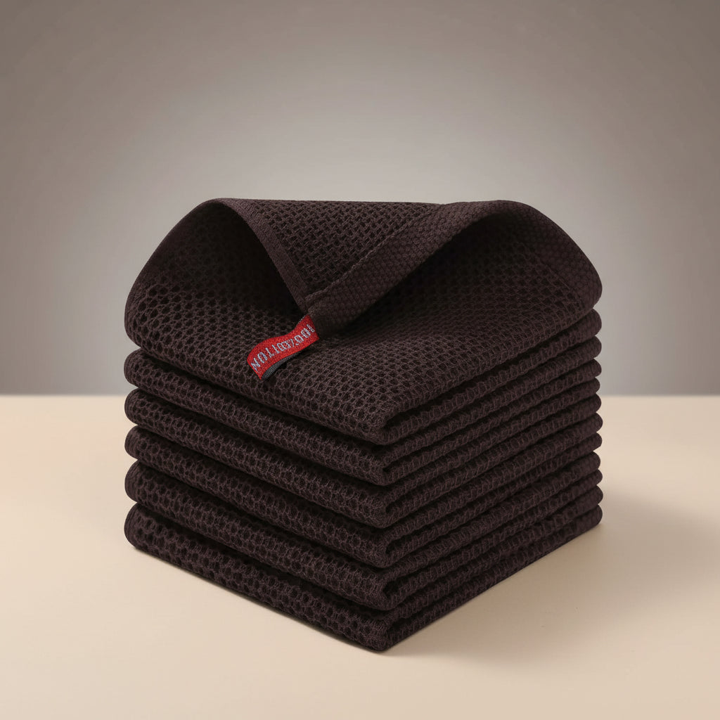 Cotton Honeycomb Dish Cloths packaging