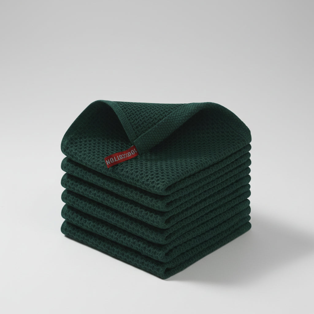 Cotton Honeycomb Dish Cloths color options