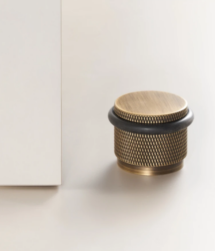 Adjustable Knurled Door Stopper