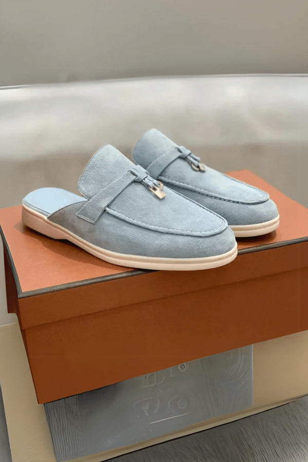 Cushioned Slip-On Loafers top view