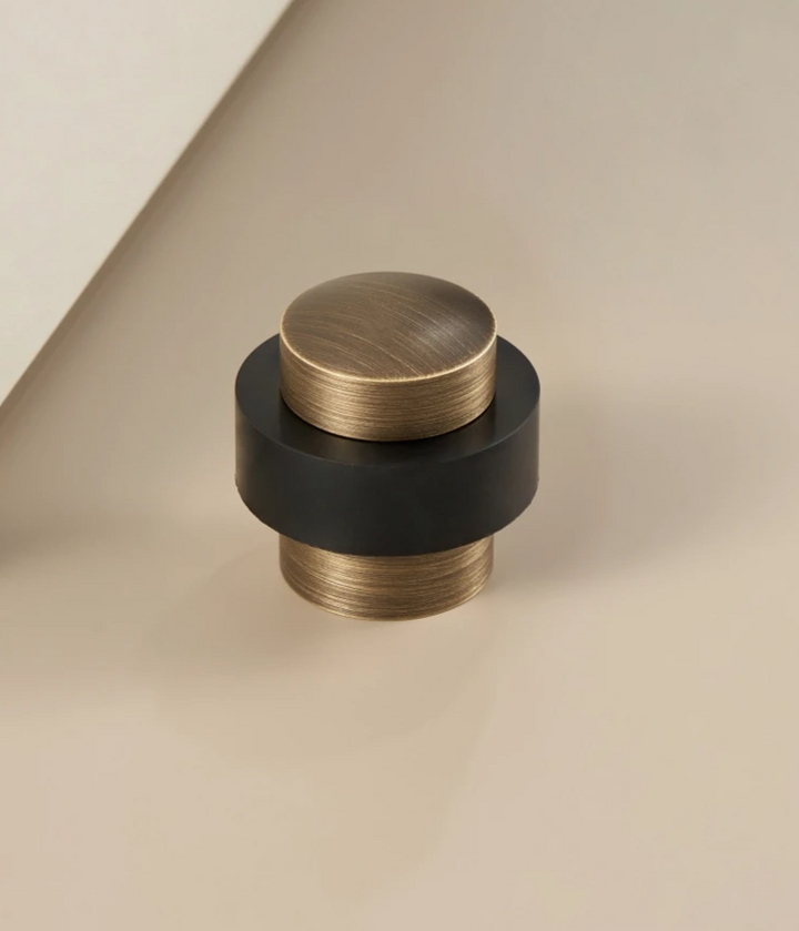Weighted Brass Door Stopper base detail