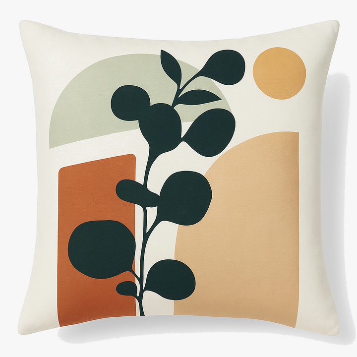 Abstract Polyester Cushion Cover 0