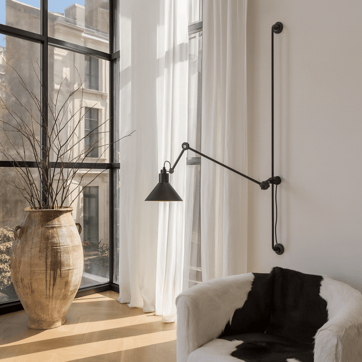 Adjustable Iron Wall Sconce Light 0